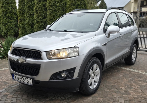 Chevrolet Captiva cena 28900 przebieg: 214000, rok produkcji 2011 z Siewierz małe 254